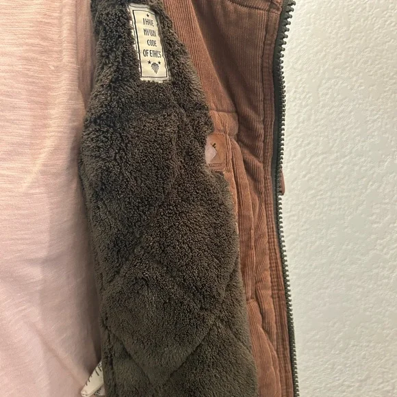 Naketano Olive Bomber Jacket with Hood - Picture 3 of 13